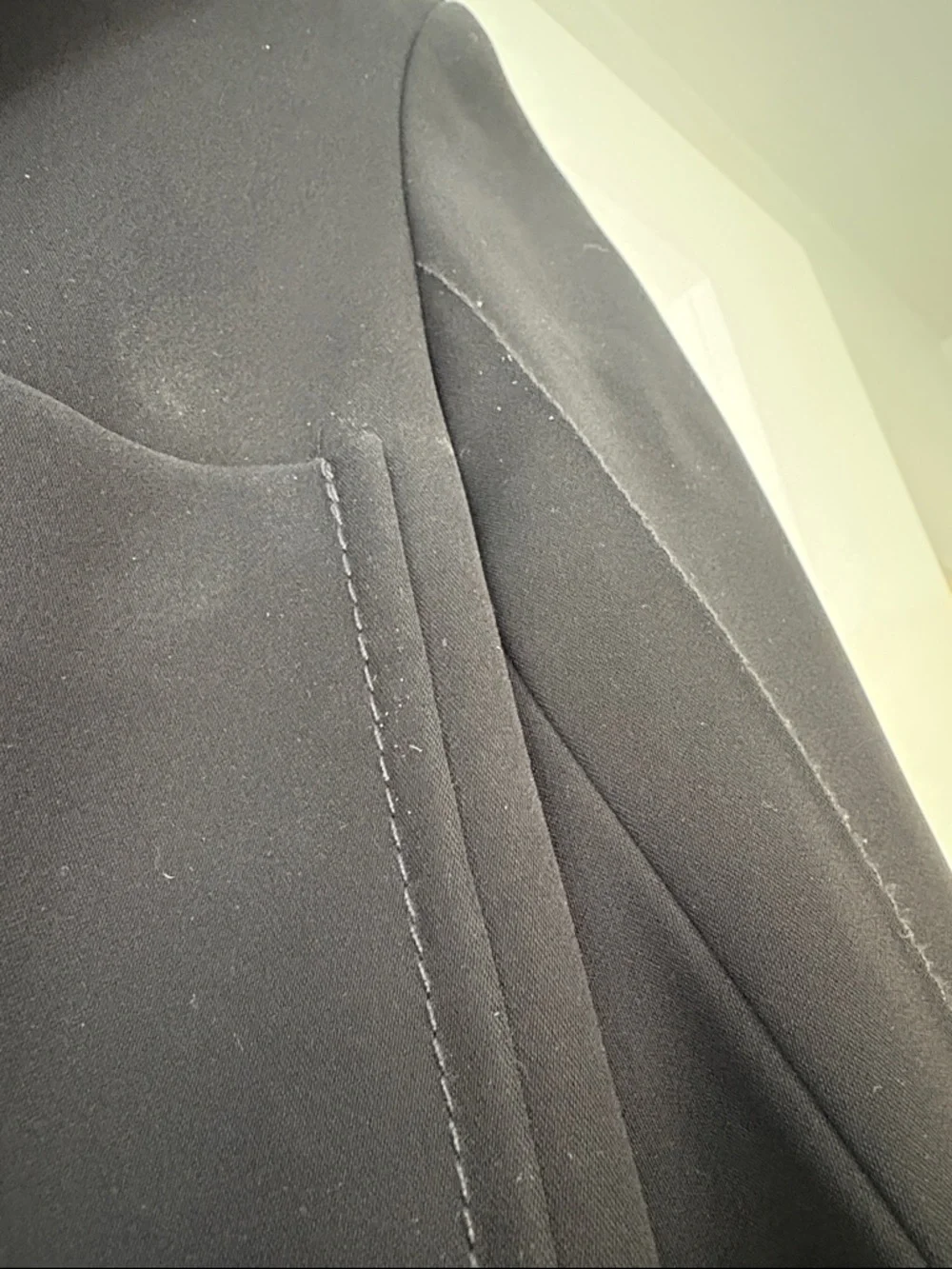 LOUIS VUITTON Uniformes Black 2 Button Blazer Jacket size EU34 - Picture 5 of 15